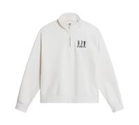 The North Face - W Ski Embro Relaxed 1/4 Zip - Graphic - Sweatshirt femme White Dune - S