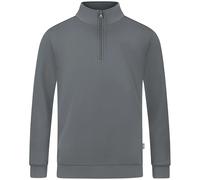 JAKO Haut zippé d'entraînement Organic – 1/4 zip gris M