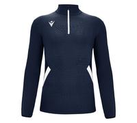 Sweatshirt 1/4 zip Macron Fraser Bleu XL Unisex
