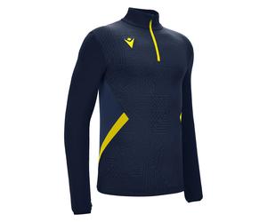 Sweatshirt 1/4 zip Macron Fraser Bleu XL Unisex