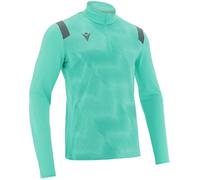 Sweatshirt 1/4 zip Macron Purus Turquoise 2XS