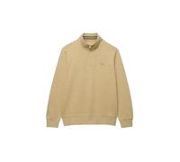 Superdry & Co Essential Serif Logo Sweat à demi-fermeture éclair, beige, Taille M