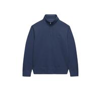 Superdry Essential Serif Logo Half Zip Sweatshirt Bleu S Homme