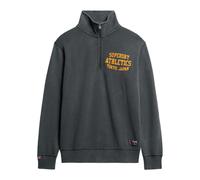 Sweatshirt 1/4 zip Superdry Track & Field Graphic Noir S