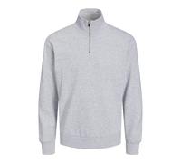 Sweatshirt 1/4 zippé Jack & Jones Bradley Gris S