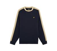 Sweatshirt Ã bande contrastante Lyle & Scott Bleu XL