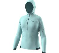 Sweatshirt à capuche 1/2 zip femme Dynafit Traverse Sun Bleu M