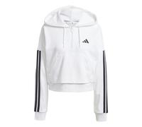 Adidas Sweat à capuche Essentials 3-Stripes French Terry – Blanc L Femme