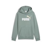 Puma ESS 2 Color No. 1 Logo Hoodie FL B, Sweats à Capuche Garçon, Green Moon,