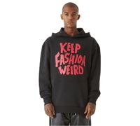 Sweatshirt Ã capuche 9N1M SENSE Keep Weird Fashion Noir M