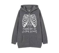 Sweatshirt à Capuche à col zippé Homme décontracté uni avec cordon de serrage manteaux de fitness de sport de plein air pour en Plein Air La Vie Quotidienne Hoodie Sweat Outdoor Basic Casual