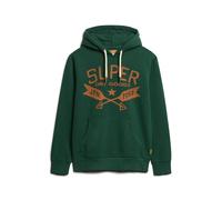 Superdry Lo-fi Outdoor Graphic Hoodie Vert S Homme