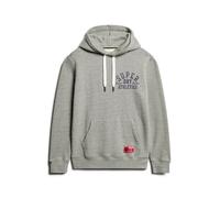 Superdry Track & Field Graphic Hoodie Gris M Homme