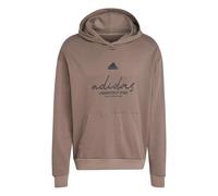 Adidas Sweatshirt à capuche Brand Love French Terry Marron Taille XS