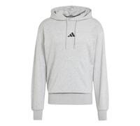 Adidas Herren Essentials FEELCOZY French Terry Hoodie, Medium Grey Heather/Black, L