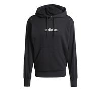 Adidas Sweat à capuche Essentials Linear French Terry Homme Noir/Blanc Taille S