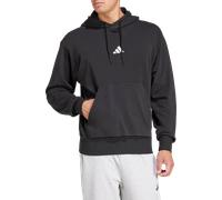 ADIDAS SPORTSWEAR Sweat de sport 'Essentials Feelcozy' noir / blanc, Taille XS