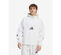 Sweatshirt à capuche adidas Z.N.E. New blanc pur noir - XS