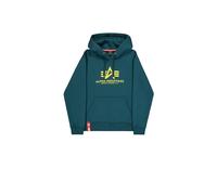 Sweatshirt à capuche Alpha Industries Basic Big Logo Vert XL