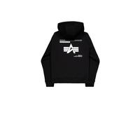 Alpha Industries Label Hoodie Noir 3XL Homme