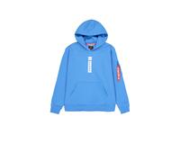 Sweatshirt à capuche Alpha Industries Puff Bleu M
