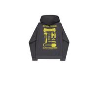 Sweatshirt Ã capuche Alpha Industries Return To Base Gris M