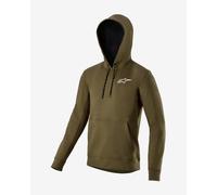 Sweatshirt à capuche Alpinestars Summit Wind Block vert foncé - XL