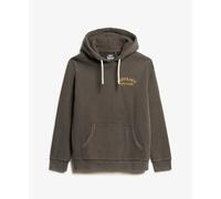 Superdry Tattoo Back Hoodie Gris S Homme