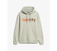 Superdry Core Logo Fade Loose Hoodie Gris M Homme