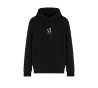 Armani Exchange Sweat-shirt à capuche Icon Project – Logo brodé – Noir Taille M