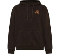 Sweatshirt Ã capuche avec broderie KnowledgeCotton Apparel Marron S