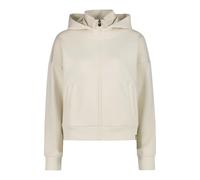 Sweatshirt Ã capuche avec col haut en maille cÃŽtelÃ©e femme CMP Blanc M