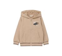 Sweatshirt Ã capuche avec imprimÃ© en relief et dÃ©tails contrastÃ©s enfant s.Oliver Marron 10 ans