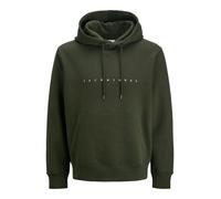 Sweatshirt à capuche avec logo et poche kangourou, design moderne
