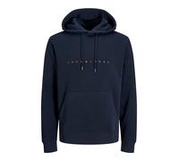 Sweatshirt à capuche avec logo et poche kangourou, design moderne