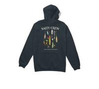 Sweatshirt Ã capuche avec motifs sÃ©rigraphiÃ©s Salty Crew Lure Gear Bleu XL