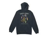 Sweatshirt Ã capuche avec motifs sÃ©rigraphiÃ©s Salty Crew Lure Gear Bleu L