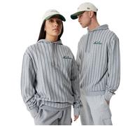 Sweatshirt à capuche avec rayures New Era - gris - S M