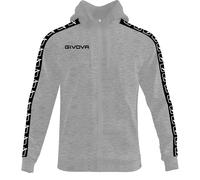 Givova Band Full Zip Sweatshirt Gris XL Homme