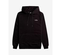 Sweatshirt à capuche Billabong Arch Small Logo noir blanc - L