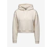 Sweatshirt à capuche Black Diamond Crop PO blanc femme - L