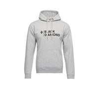 Sweatshirt à capuche Black Diamond Mini Stacked Gris S