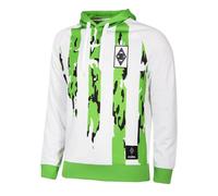 Sweatshirt à capuche Borussia Mönchengladbach 1995 Blanc L Male
