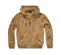 Sweat-shirt Tactical Sweat Jacket Brandit - Camel 4XL