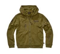 Sweatshirt Ã capuche Brandit Tactical Vert M