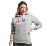 Superdry Vintage Cl Rainbow Hoodie Gris S Femme