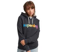Superdry Vintage Cl Rainbow Hoodie Bleu XS Femme