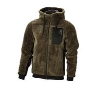 Sweatshirt à capuche Browning Snapshot Sherpa, Vert 3XL