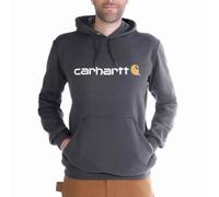 Carhartt Signature Logo Midweight Sweatshirt Sweat, Carbon Heather, 2XL Homme