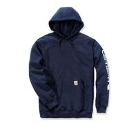 Sweatshirt À Capuche Carhartt Signature New Navy Homme Taille M
